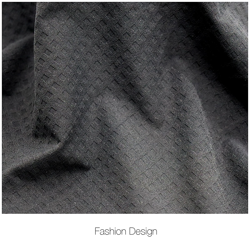 High density and high stretch nylon spandex 3D flower jacquard fabric